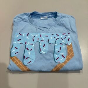 Port & Company Blue Youth T-Shirt.  Boys Size Medium.